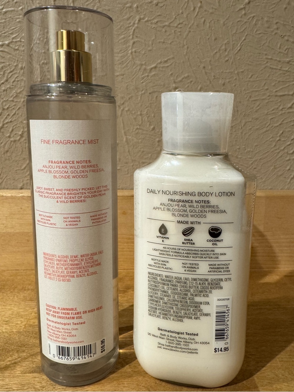 NWT Pearberry Fine Fragrance Mist & Body Lotion Bundle - Picture 2 of 2
